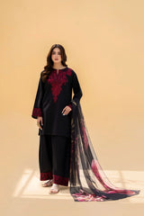 ZAYISHA FARSHI SHALWAR 3pc DRESS