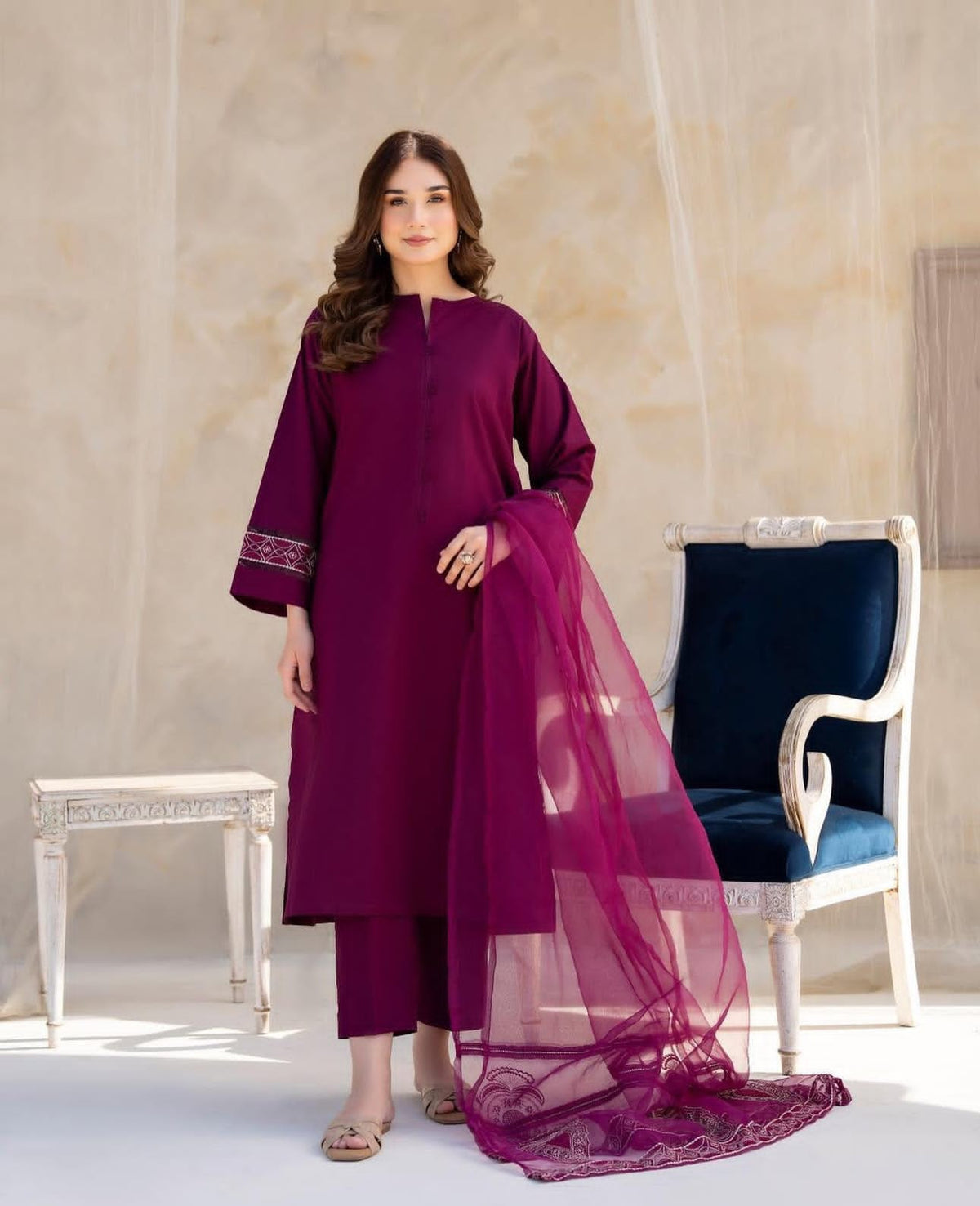 SARAH -3PC SMH Premium cotton Collection